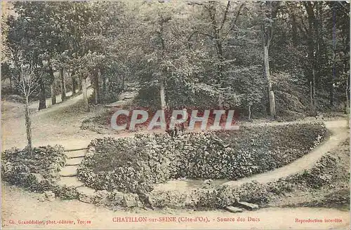 Cartes postales Chatillon sur seine (cote d or) source des ducs