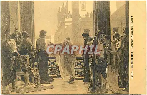 Cartes postales Ciseri ecce homo galleria nazionale roma