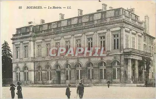 Cartes postales 95 bourges la mairie
