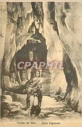 Ansichtskarte AK Grottes de han salle vigneron