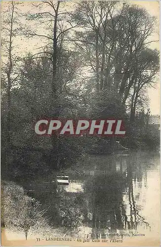 Cartes postales 33 landerneau un joli coin sur l elorn