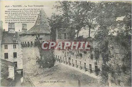 Cartes postales 2836 vannes la tour trompette