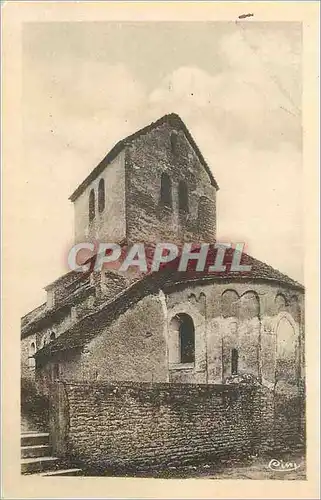 Cartes postales Le maconnais illustre eglise de basanceuil xii siecle (sous le vocable de st denis)