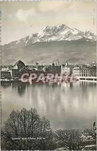 Cartes postales moderne Luzern und pilatus 2132