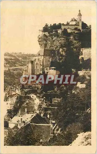 Cartes postales Le lot illustre 2302 rocamadour (lot)