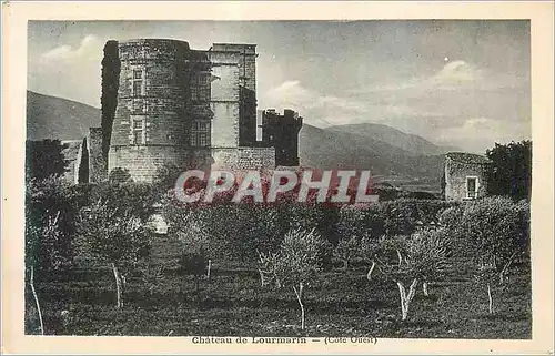 Ansichtskarte AK Chateau de lourmarin (cote ouest)