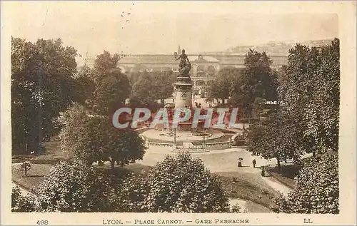 Cartes postales 498 lyon place carnot gare perrache