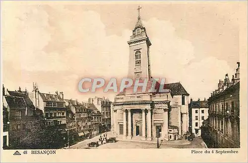 Cartes postales 48 besancon place du 4 septembre