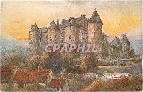 Cartes postales Le chateau de luynes france