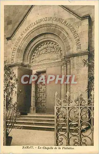 Cartes postales Paray la chapelle de la visitation