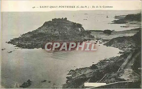 Ansichtskarte AK 40 saint quay portrieux (c du n) ile de la comtesse