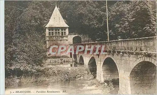 Ansichtskarte AK 7 brantome pavillon renaissance