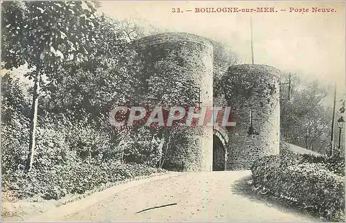Cartes postales 33 boulogne sur mer porte neuve