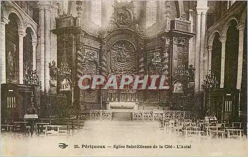 Cartes postales 25 perigueux eglise saint etienne de la cite