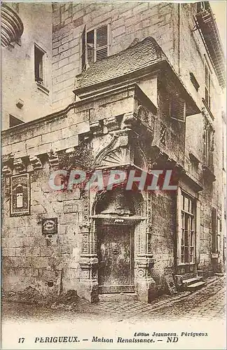 Cartes postales 17 perigueux maison renaissance