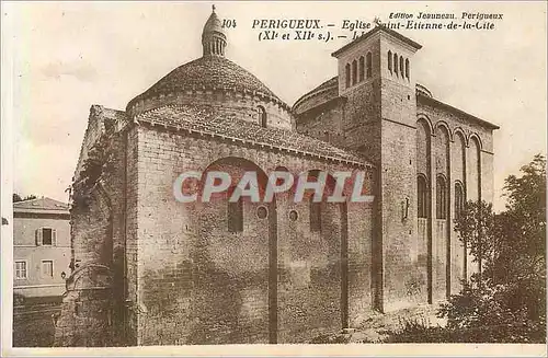 Cartes postales 104 perigueux eglise saint etienne de la cite (xi et xiis)