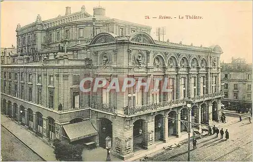 Cartes postales 24 reims le theatre