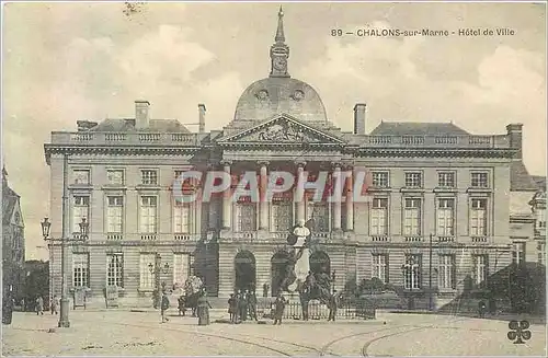Cartes postales 89 chalons sur marne hotel de ville