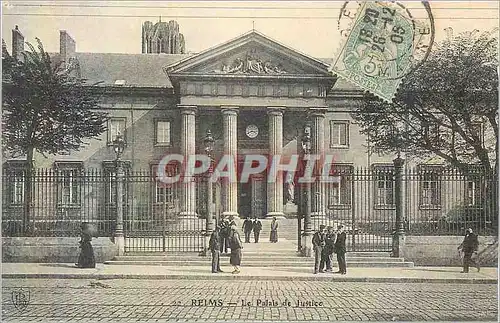 Cartes postales Reims le palais de justice
