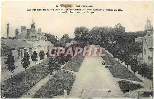 Cartes postales 8 les promenades