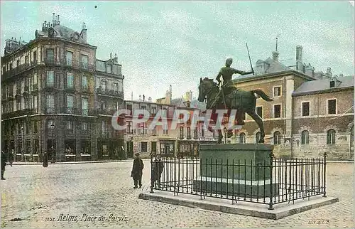 Cartes postales 1051 reims place du parvis