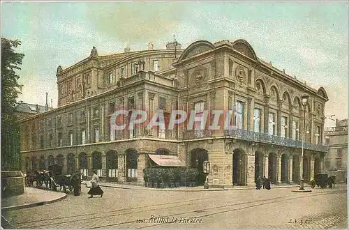 Cartes postales Reims le theatre