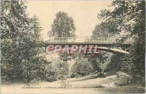 Ansichtskarte AK 53 boursault le pont du chateau