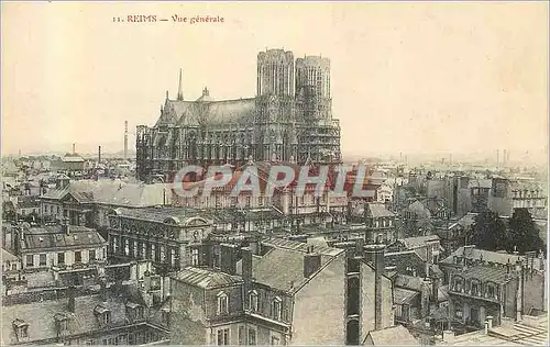 Cartes postales Reims Vue Generale
