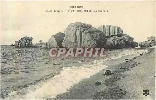 Ansichtskarte AK Bretagne Cotes du Nord Tregastel les Rochers