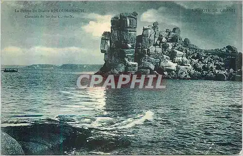 Cartes postales Ploumanach La Pointe du Diable