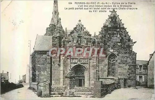 Cartes postales Perros Guirec (C du N) Eglise de la Clarte