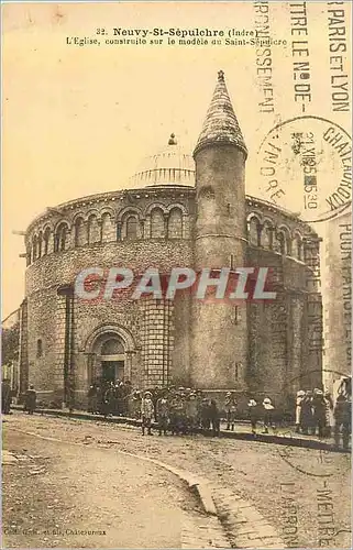 Ansichtskarte AK Neuvy St Sepulchre (Indre) L'Eglise Construite sur le Modele du Saint Sepulcre