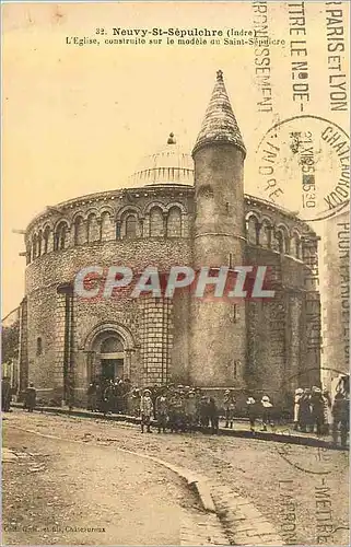 Cartes postales Neuvy St Sepulchre (Indre) L'Eglise Construite sur le Modele du Saint Sepulcre
