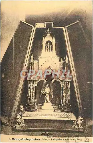 Cartes postales Neuvy St Sepulchre (Indre) Reliquaire du Precieux Sang
