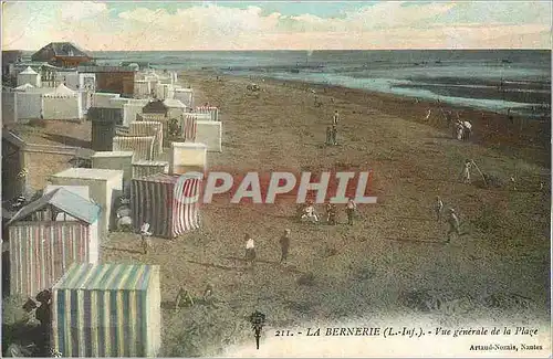 Ansichtskarte AK La Bernerie (L Inf) Vue Generale de la Plage