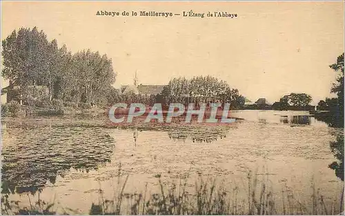 Ansichtskarte AK Abbaye de la Meilleraye L'Etang de l'Abbaye