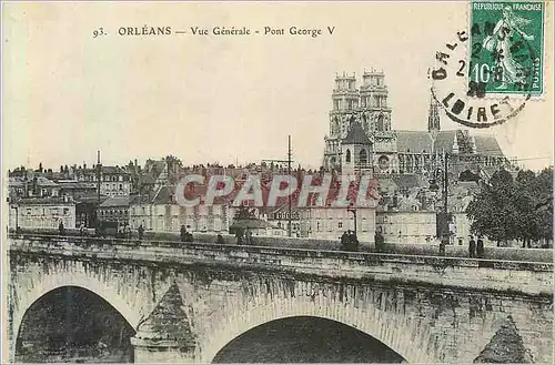 Cartes postales Orleans Vue Generale Pont Georges V