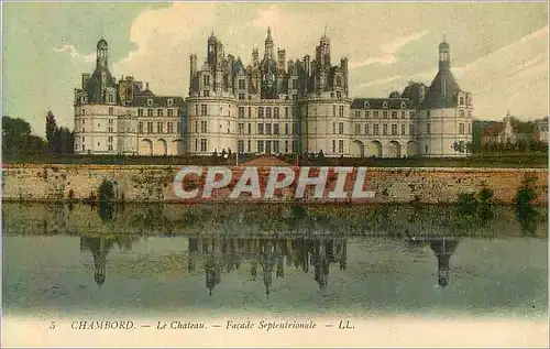 Cartes postales Chambord Le Chateau Facade Septentrionale