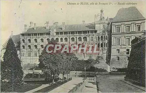 Cartes postales Chateau de Blois aile de Francois 1er Facade Exterieure