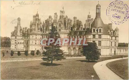 Cartes postales Chambord Le Chateau Facade Septentrionale