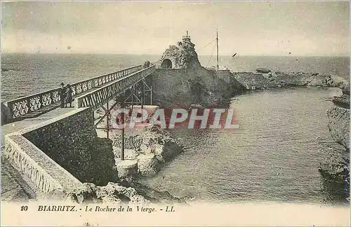 Cartes postales Biarritz Le Rocher de la Vierge