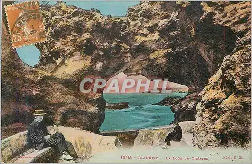 Cartes postales Biarritz La Loge du Theatre