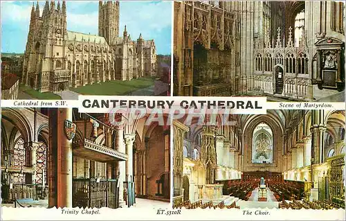 Cartes postales moderne Canterbury Cathedral
