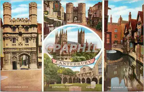 Cartes postales moderne Canterbury West Gate Canterbury Cathedral