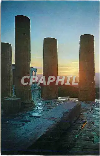 Cartes postales moderne Athens Sunset at the Propylaea of the Acropolis