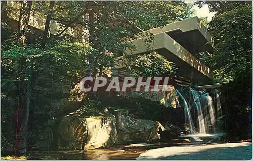 Cartes postales moderne Fallingwater World famous Mastterwork by Frank Lloyd Wright to Western Pennsylvania Conservancy