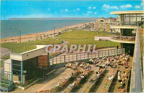 Cartes postales moderne Bexhill on Sea West Lawn from de la Warr Pavillon