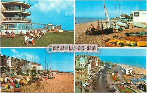 Cartes postales moderne Bexhill on Sea De la Warr Pavillon The Beach East Parade