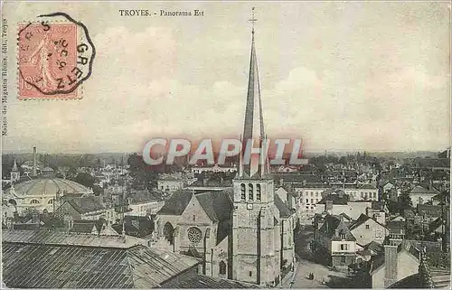 Cartes postales Troyes Panorama Est