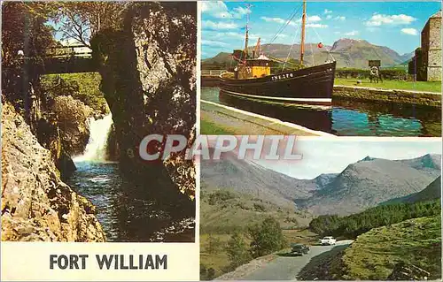 Cartes postales moderne Fort William Ben Nevis Glen Nevis The Lower Falls of Nevis